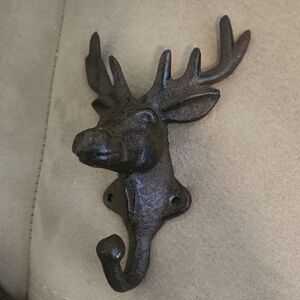 Deer Head Coat  Hook